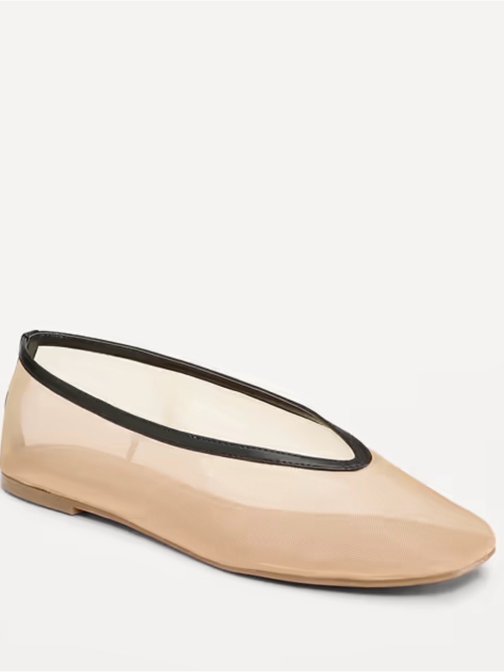 Old Navy Nude Mesh Ballet Flats - NWT